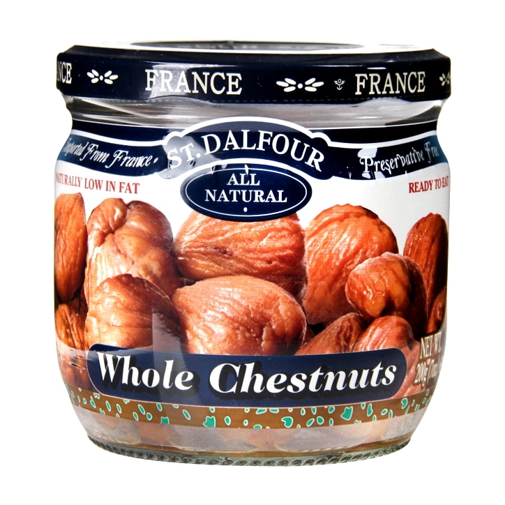 St Dalfour All Natural Whole Chestnuts 200g image 1