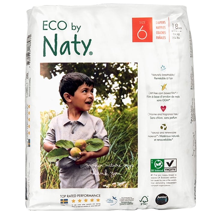 NATY Natures Baby Nappies Size 6-1