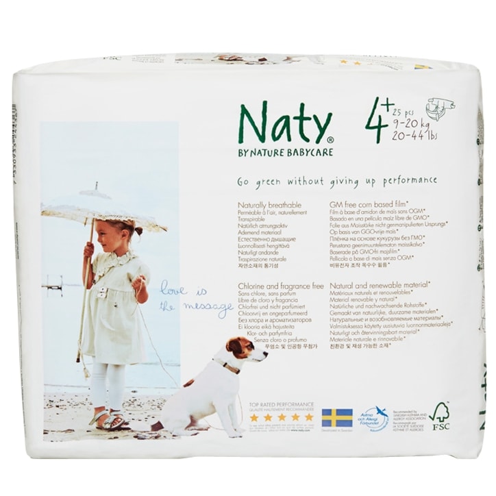 NATY Nature Baby Nappies Size 4+-1
