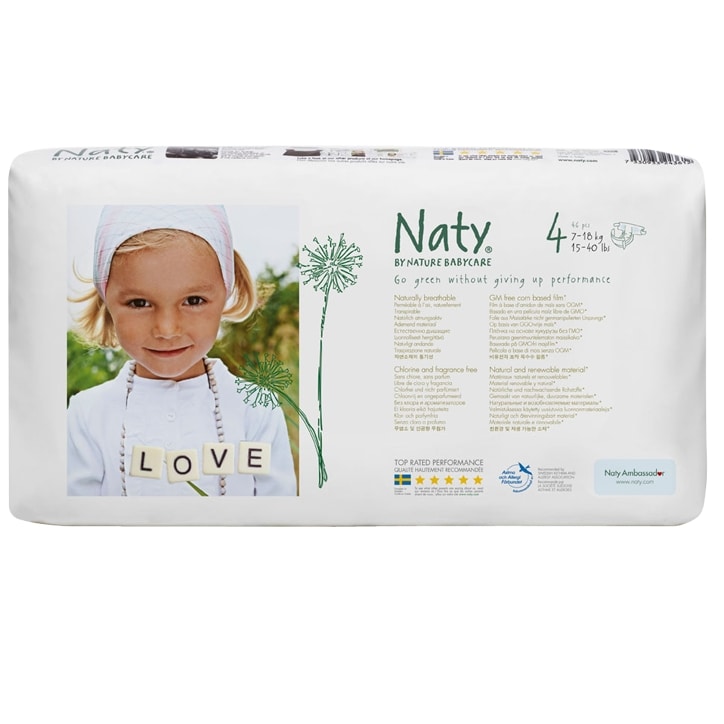 NATY Nature Nappies (Economy Pack) Size 4-1