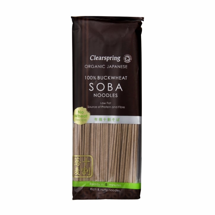 Clearspring Organic Japanese 100% Buckwheat Soba 200g-1