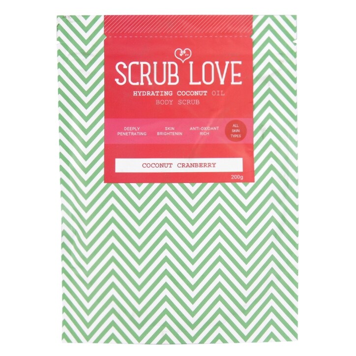 Scrub Love Cranberry Coconut Body Scrub 200g-1