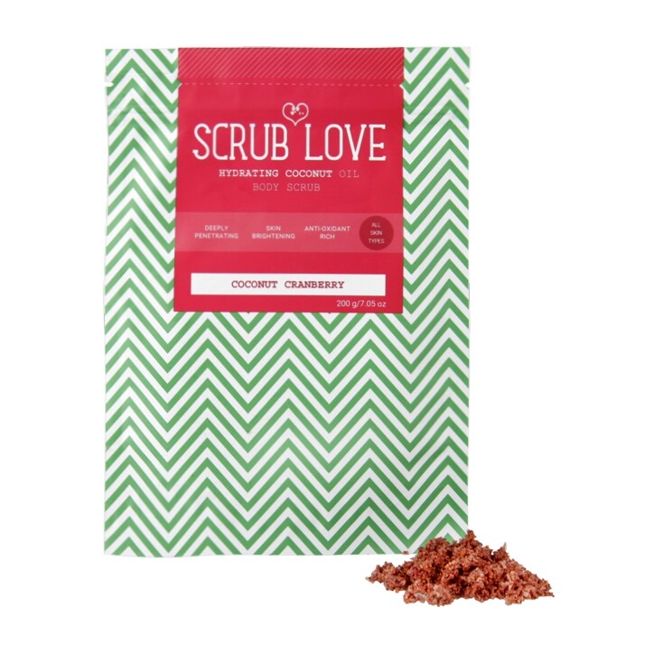 Scrub Love Cranberry Coconut Body Scrub 200g image 2