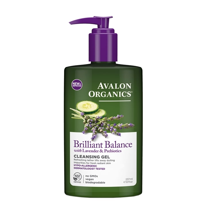 Avalon Organics Brilliant Balance Cleansing Gel 200ml-1