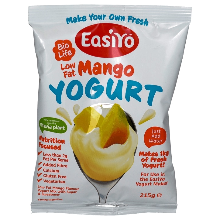 Easiyo Low Fat Yogurt Mango 215g image 1