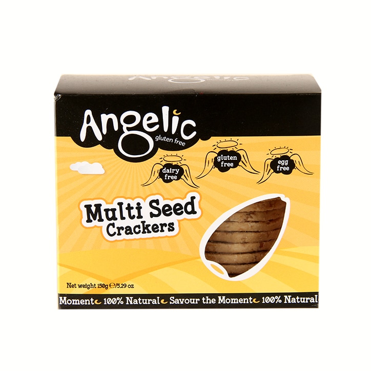 Angelic Multi Seed Gluten Free Crackers 150g-1