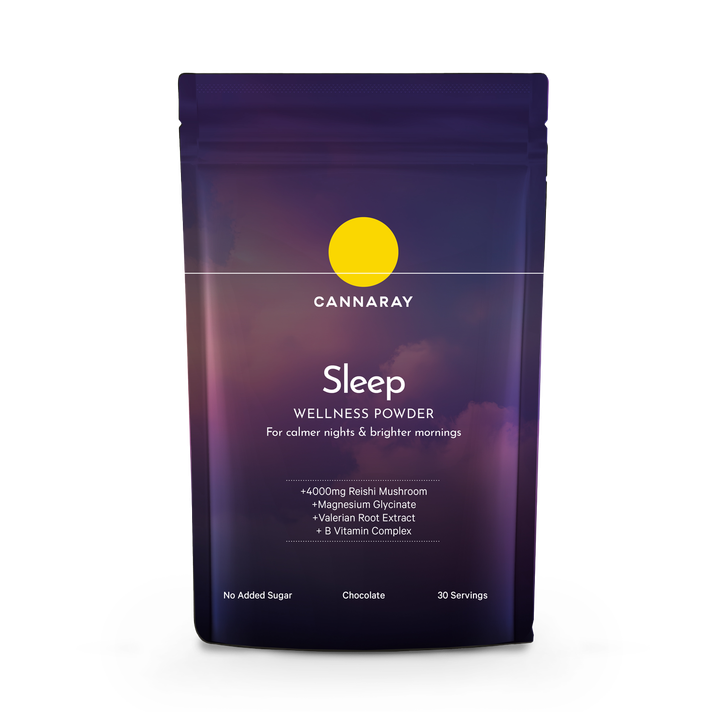Cannaray Sleep Wellness Powder Chocolate (30 Servings) 150g image 1
