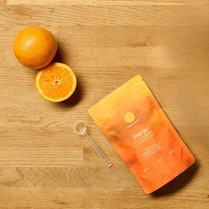 Cannaray Energy Wellness Powder Orange (30 Servings) 150g image 8