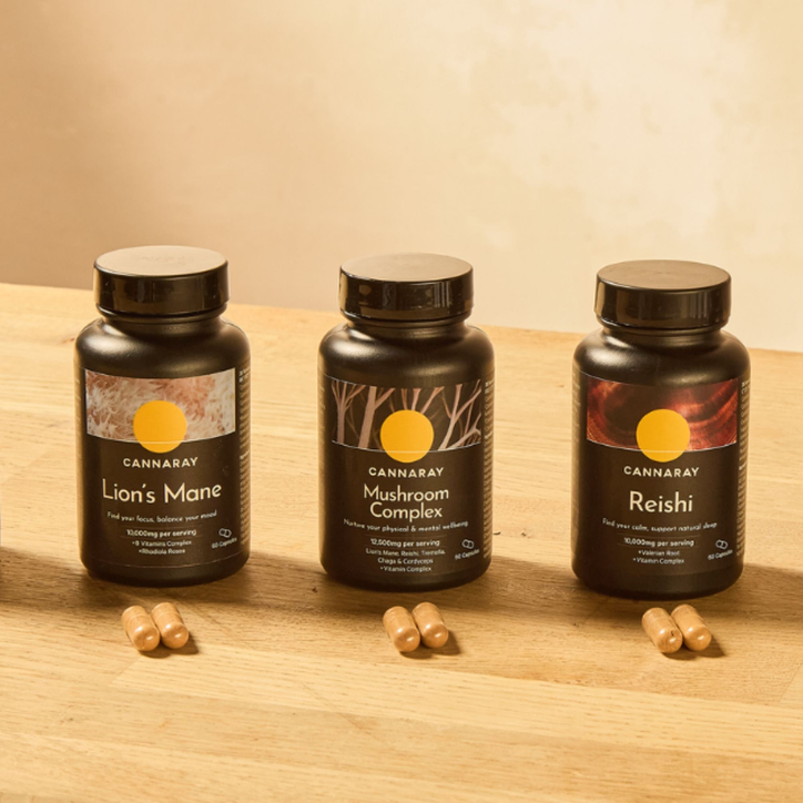 Cannaray Lion's Mane Capsules10,000mg 60 Capsules image 7