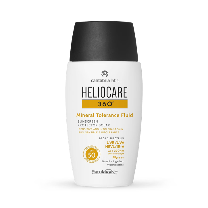 Heliocare 360 Mineral Tolerance Fluid Spf 50 50ml image 1