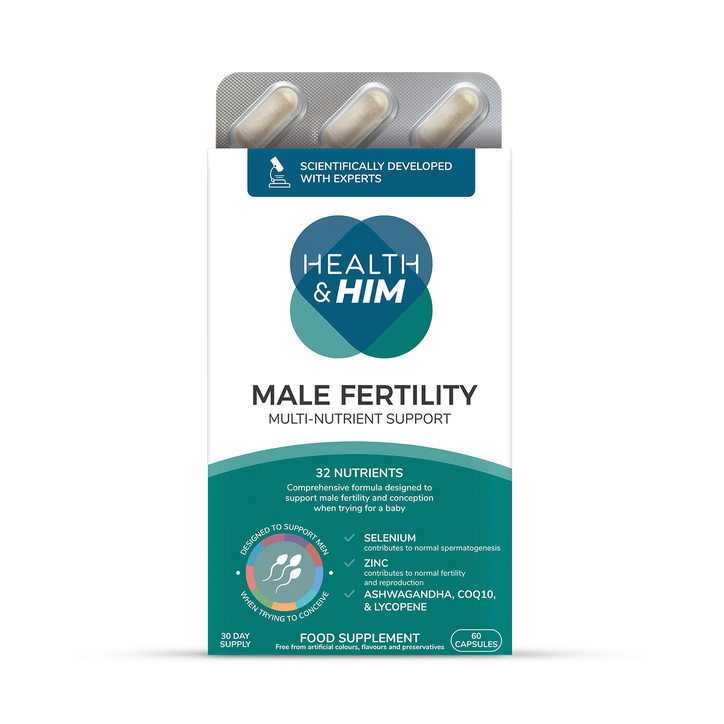Health & Him Male Fertility Capsules - 60 Capsules