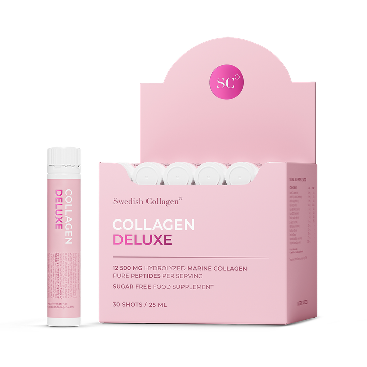 Swedish Collagen Deluxe Marine Collagen 12500mg Berry Flavour 30 Shots