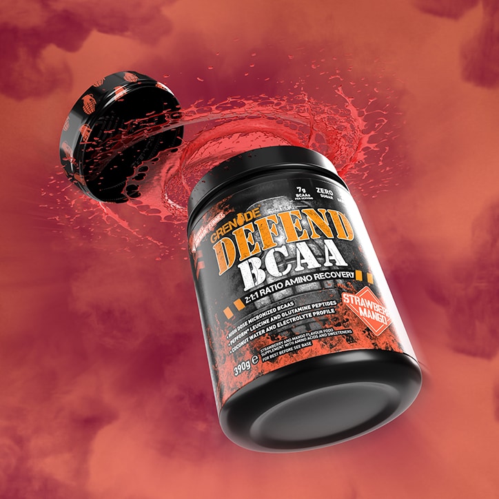 Grenade Defend BCAA Strawberry Mango 390g image 2