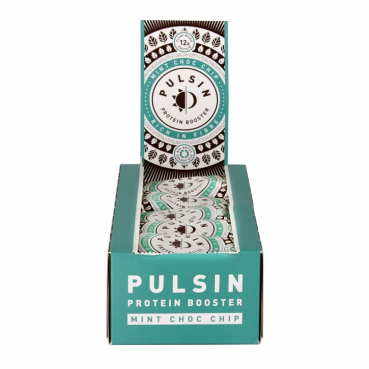 Pulsin Mint Choc Chip Protein Booster 18 x 50g