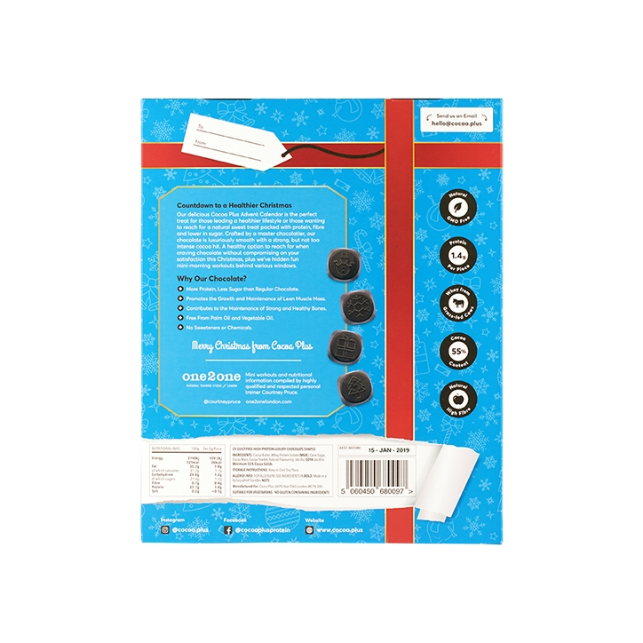 Cocoa+ High Protein Chocolate Advent Calendar image 2