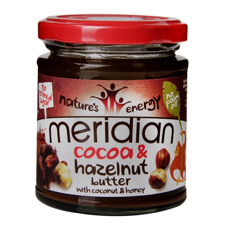 Meridian Cocoa & Hazelnut Butter with Coconut & Honey 170g image 1