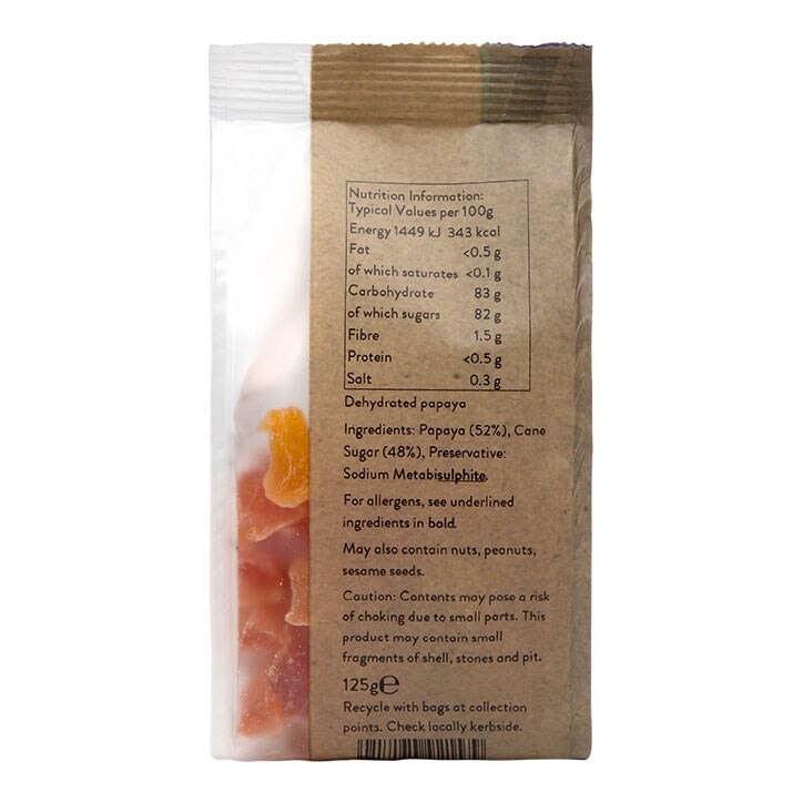 Holland & Barrett Diced Papaya 125g image 2