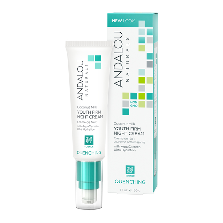 Andalou Naturals Coconut Milk Youth Firm Night Cream 50g image 1