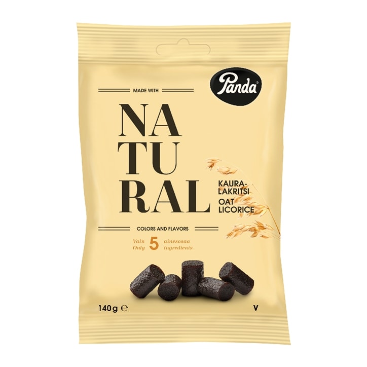 Panda Natural Oat Liquorice 140g image 1