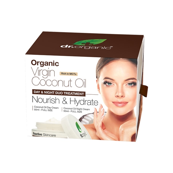 Dr Organic Coconut Oil Nourish & Hydrate Gift Pack image 1