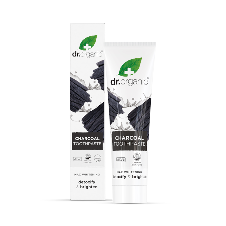 Dr Organic Charcoal Toothpaste 100ml image 1