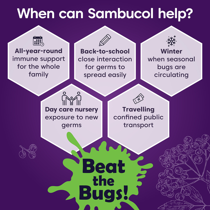 Sambucol 60 Chewable Teddies image 3