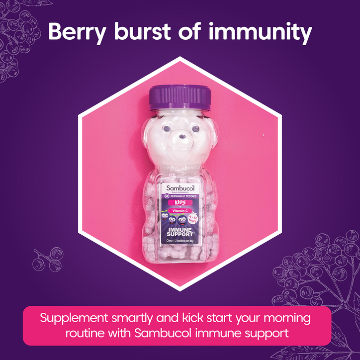 Sambucol 60 Chewable Teddies image 5