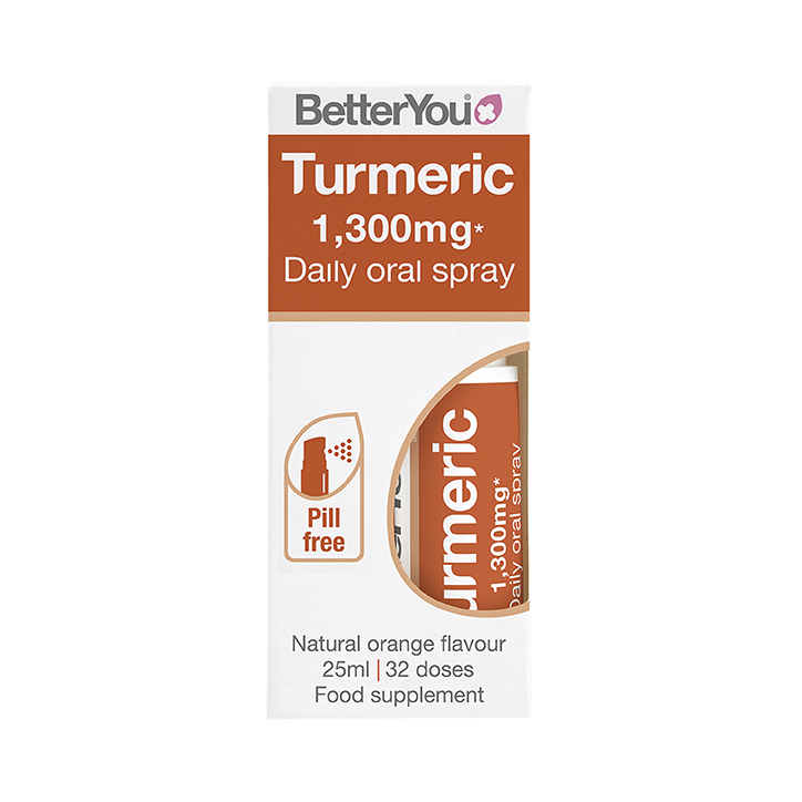 BetterYou Turmeric Daily Oral Spray 25ml image 2