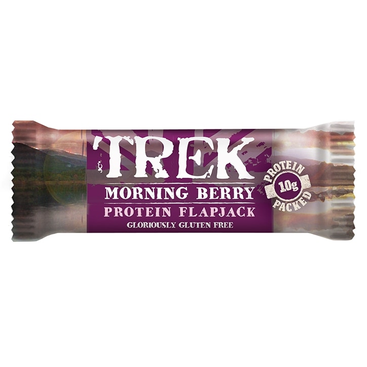 Trek Morning Berry Protein Flapjack 50g