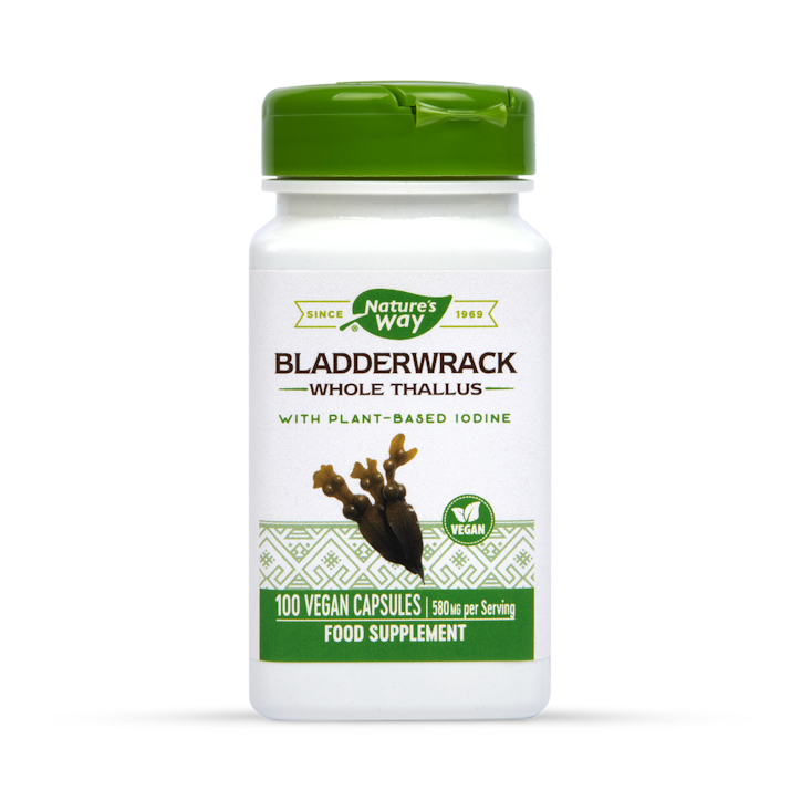 Nature's Way Bladderwrack with Iodine 100 Capsules image 1
