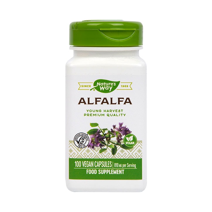 Nature's Way Alfalfa 100 Capsules-1