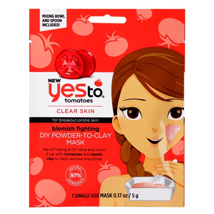 Yes To Tomatoes Blemish Fighting DIY Powder to Clay Mask-1