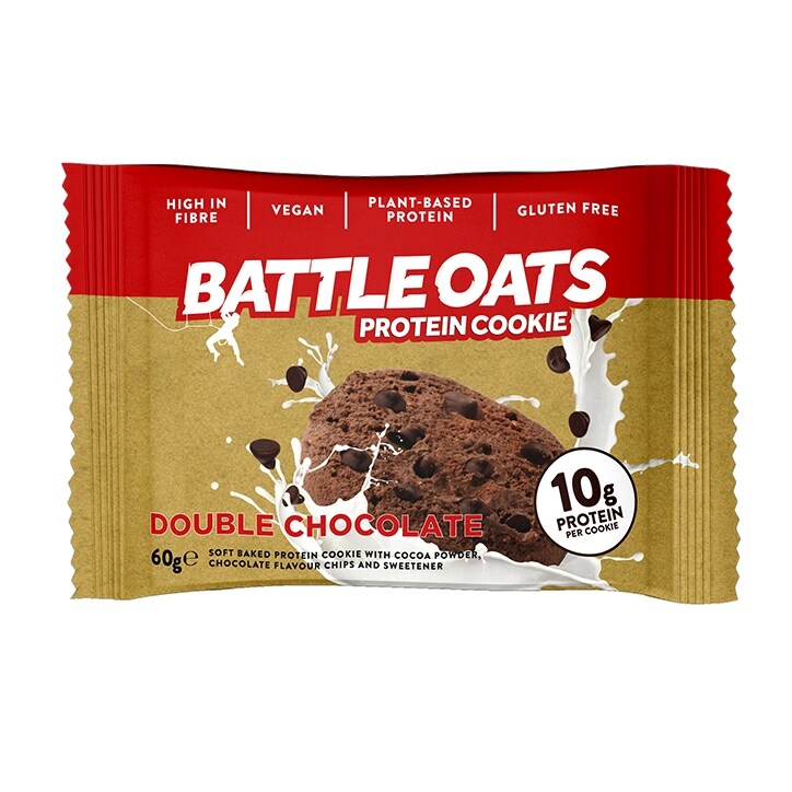 Battle Oats Double Chocolate Cookie 60g image 1