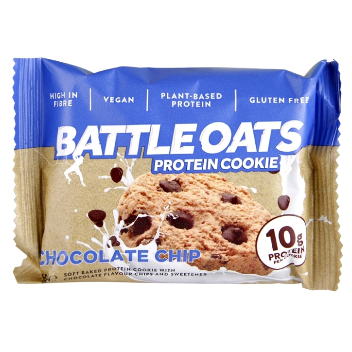 Battle Oats Chocolate Chip Cookie 60g image 1