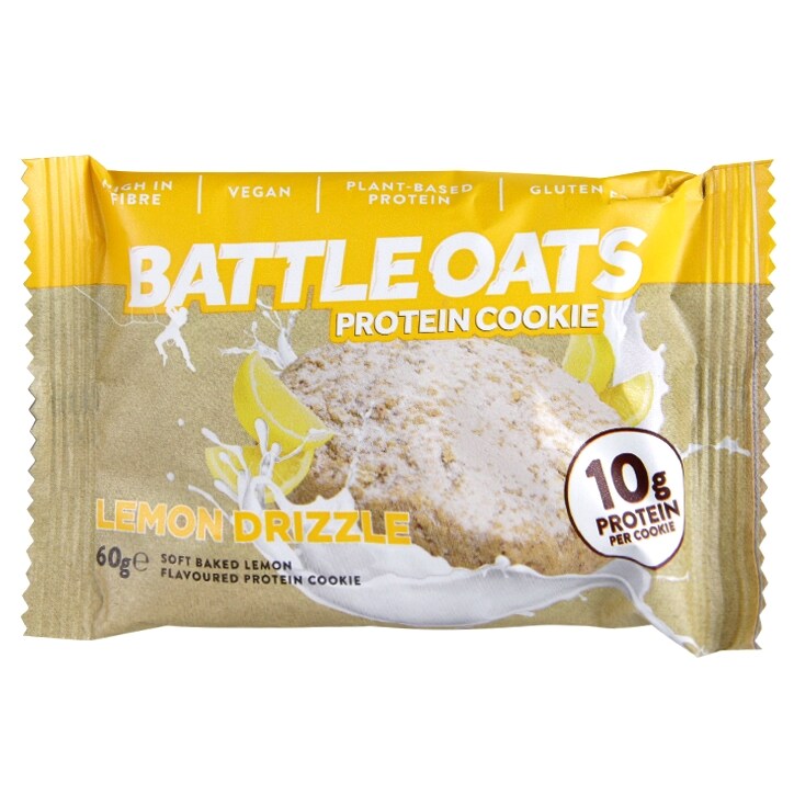 Battle Oats Lemon Drizzle Cookie 60g image 1