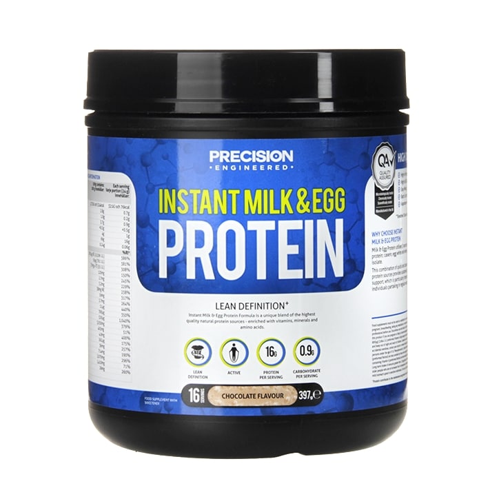 Precision Engineered Milk & Egg Protein Powder Chocolate 397g image 1