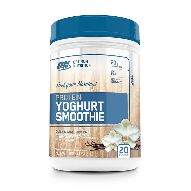 Optimum Nutrition Greek Yoghurt Protein Smoothie Vanilla 700g image 1