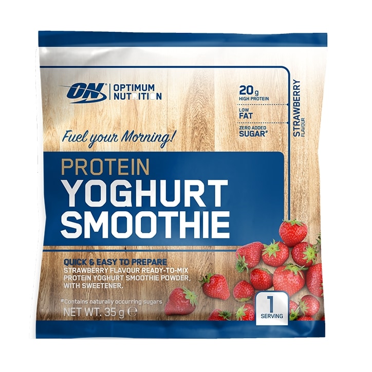 Optimum Nutrition Greek Yoghurt Protein SmoothieStrawberry 35g-1