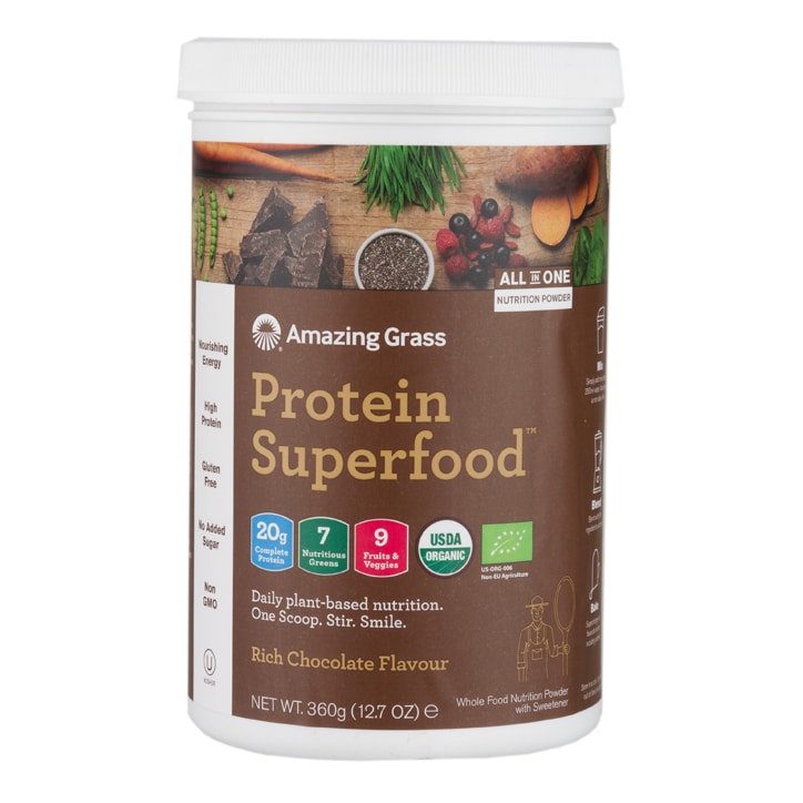 Amazing Grass Protein Superfood Rich Chocolate 360g