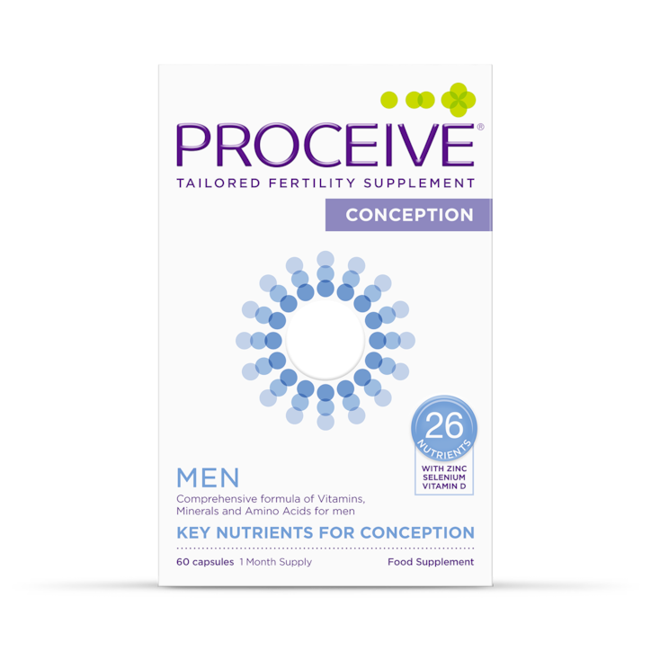 Proceive Men Advanced Fertility Supplement 60 Capsules image 1