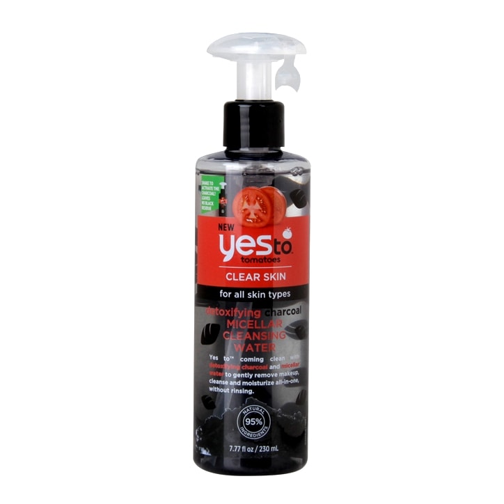 Yes To Tomatoes Detoxifying Charcoal Micellar Water 230ml-1
