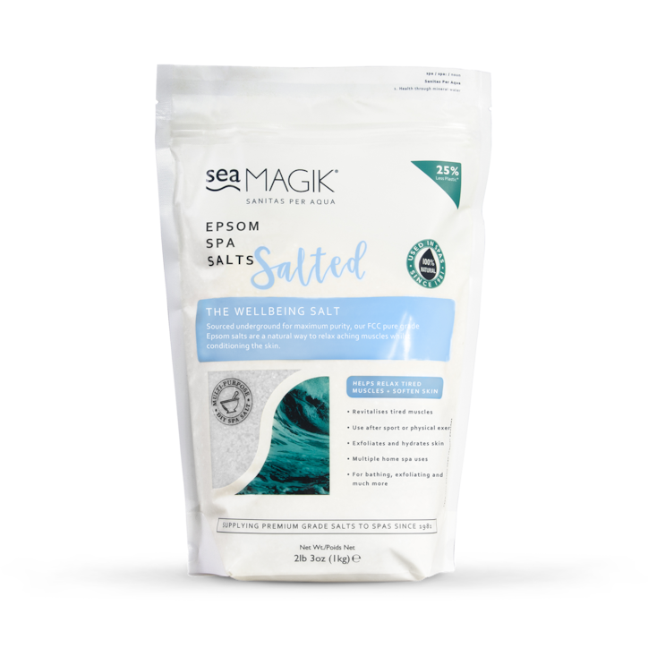 Sea Magik Salted Epsom Spa Salts 1kg image 1