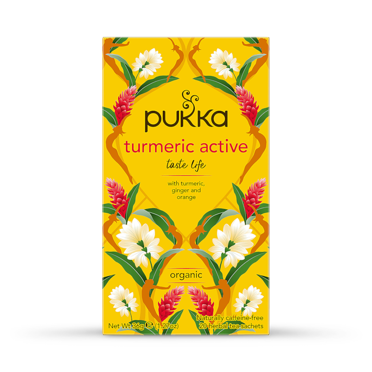 Pukka Organic Turmeric, Ginger & Orange Tea 20 Tea Bags image 1