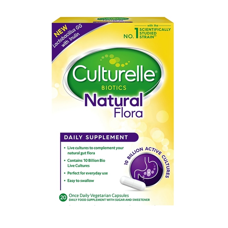 Culturelle Biotics Natural Flora 20 Capsules-1