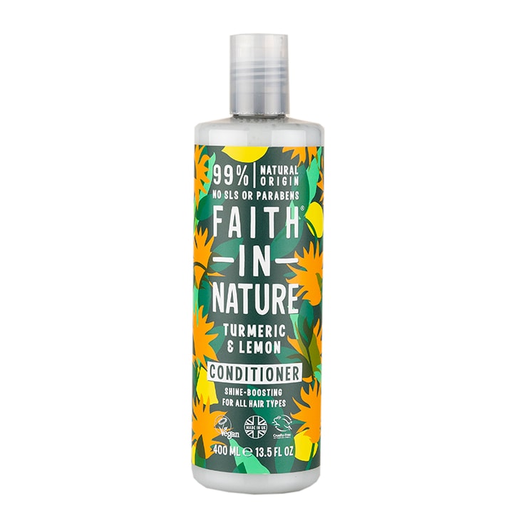 Faith In Nature Turmeric & Lemon Conditioner 400ml image 1