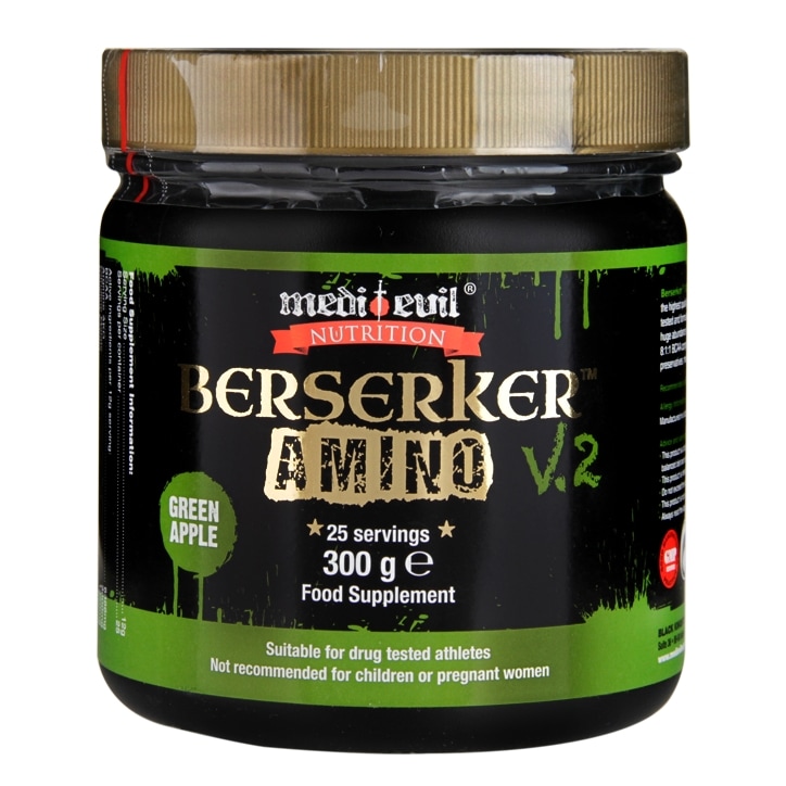 Medi-Evil Berserker V2 Amino Green Apple 300g image 1