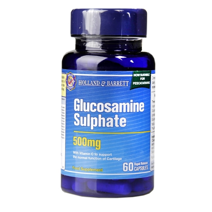 Holland & Barrett Glucosamine Sulphate 60 Capsules 500mg-1