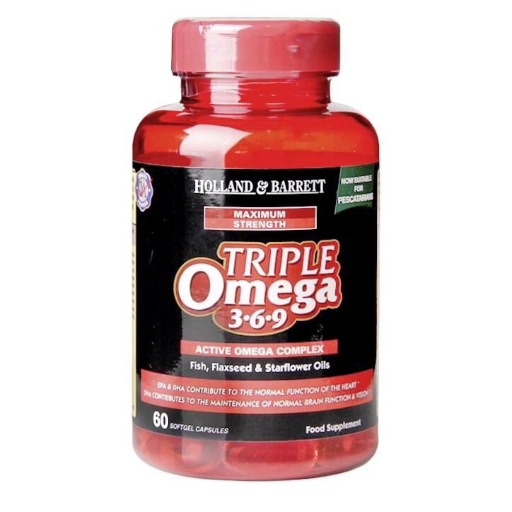 H\u0026B Maximum Strength Triple Omega 369 | Holland \u0026 Barrett