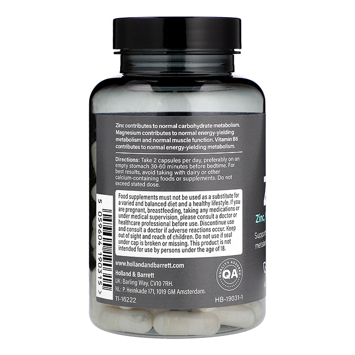 PE Nutrition ZMA Anabolic Mineral Support Formula 90 Capsules-3