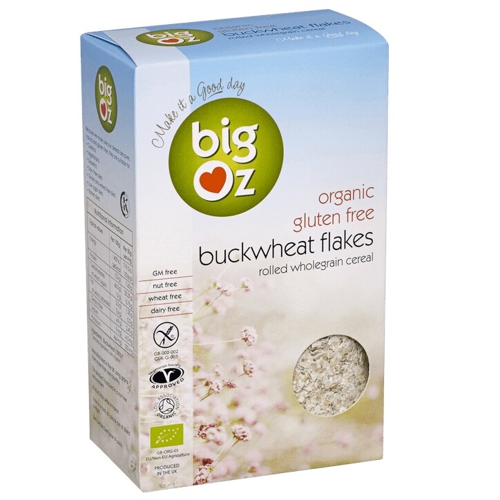 Big Oz Buckwheat Flakes 500g image 1